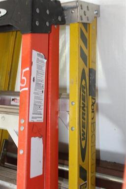 Lot of (2) WERNER 6' STEP LADDERS