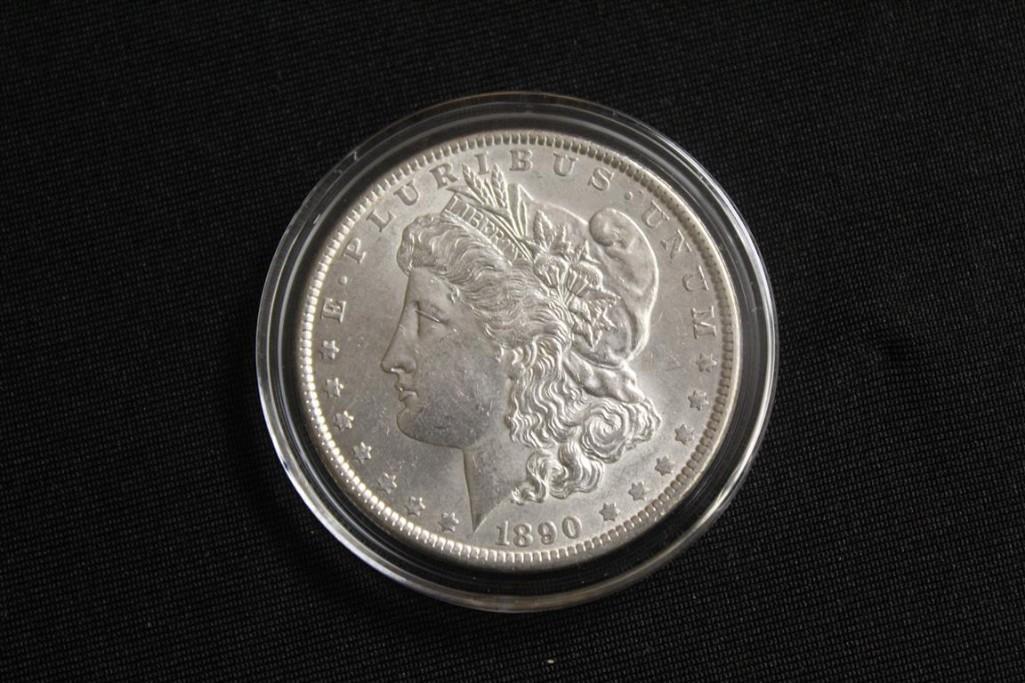 1890 MORGAN SILVER DOLLAR