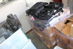 (3) Pallets of Computer bags and misc. computer equipment