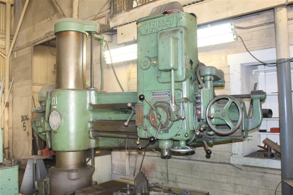 Cincinnati Bickford Super Service Radial Arm Drill