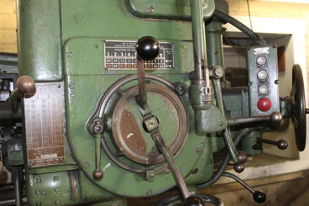 Cincinnati Bickford Super Service Radial Arm Drill