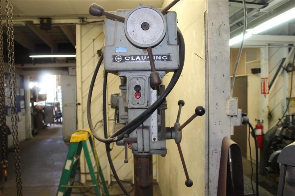 Clausing Model 2275 Drill Press S/N 50891