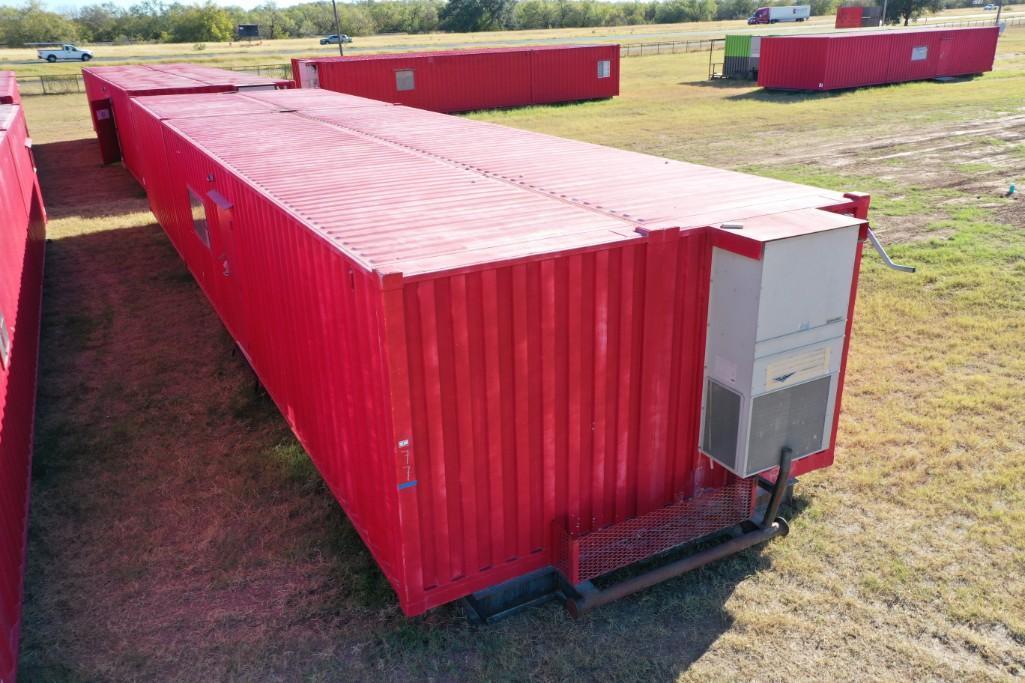 16 FT x 60 FT INTEGRATED 1/8 INCH THICK STEEL EXTERIOR CONTAINER HOME