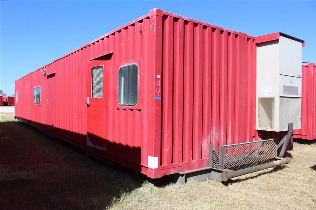 16 FT x 60 FT INTEGRATED 1/8 INCH THICK STEEL EXTERIOR CONTAINER HOME