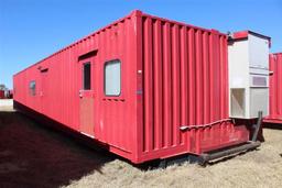 16 FT x 60 FT INTEGRATED 1/8 INCH THICK STEEL EXTERIOR CONTAINER HOME