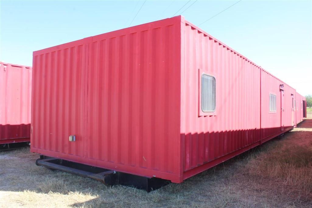 16 FT x 60 FT INTEGRATED 1/8 INCH THICK STEEL EXTERIOR CONTAINER HOME