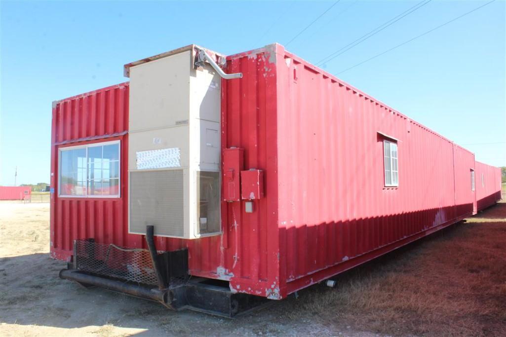 16 FT x 60 FT INTEGRATED 1/8 INCH THICK STEEL EXTERIOR CONTAINER HOME