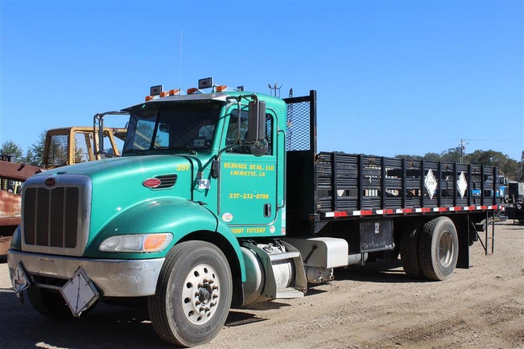 2012 PETERBILT 337 21FT FLATBED