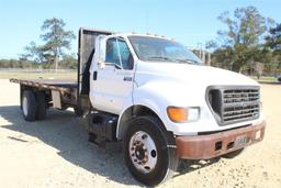 2000 FORD F650 - 20FT FLATBED