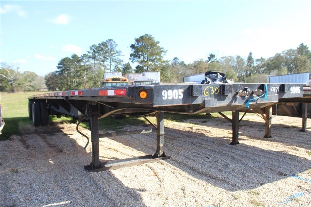 1995 UTILITY 48FT FLATBED TRAILER