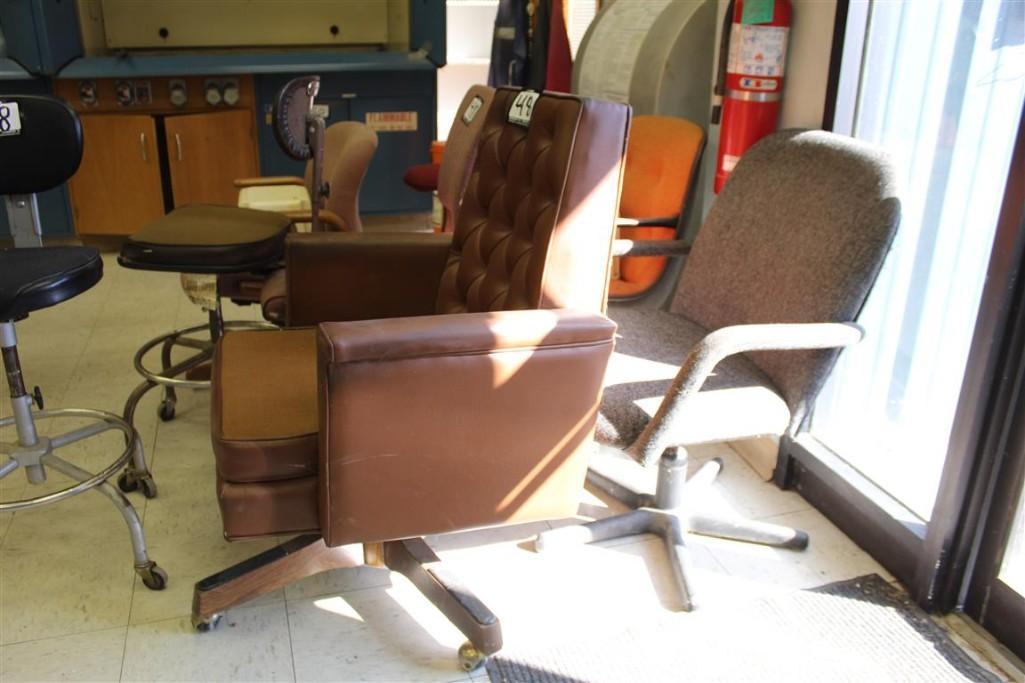 Lot of Office Chairs - Stools