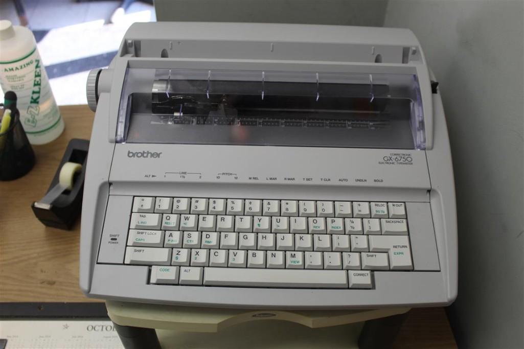 Brother GX-6750 Electric Type Writer