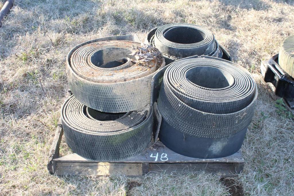 Pallet of Hay Baling Belts