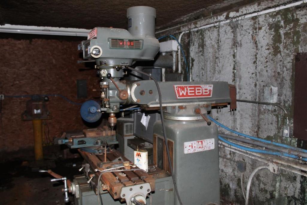 1988 Webb Champ Drill Press, Model: 3VH, MFG: 5801