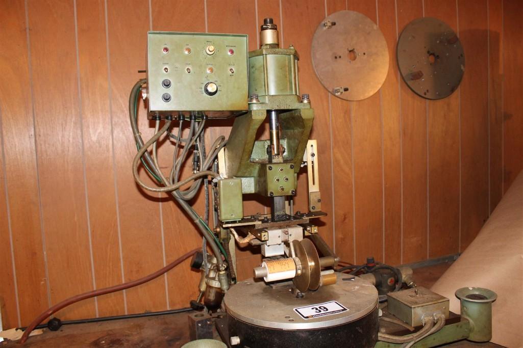 Franklin Electric Roll Leaf Stamping Press