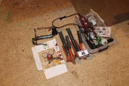 Lot of Misc Hand Tools and Chicago Electric Die Grinder