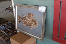 Wood Art Fish Picture