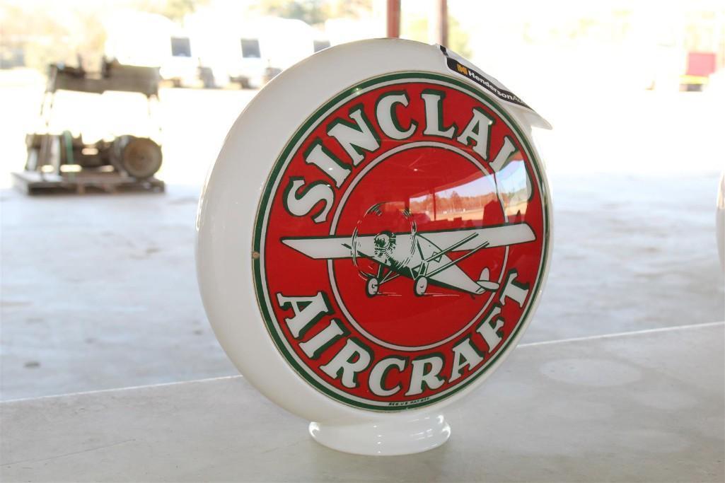 Sinclair Aircraft Glass Globes