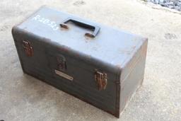 LOT OF (2) TOOL BOXES W/ HAND TOOLS