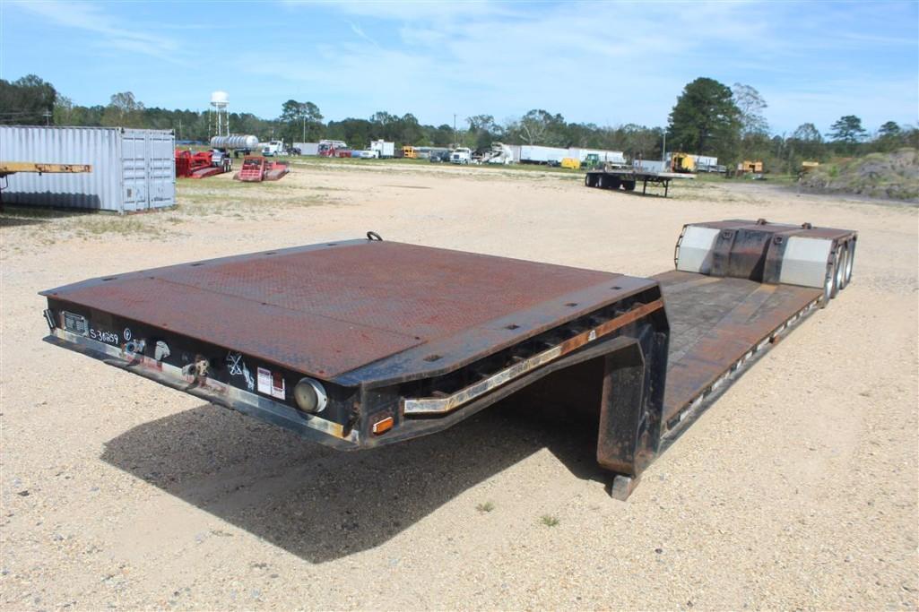 1983 NELSON ART-50LD 50 TON 48FT LOW BOY TRAILER