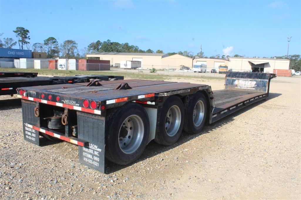 1983 NELSON ART-50LD 50 TON 48FT LOW BOY TRAILER