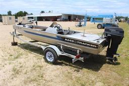 1993 BASS TRACKER BOAT W/ TRAILER