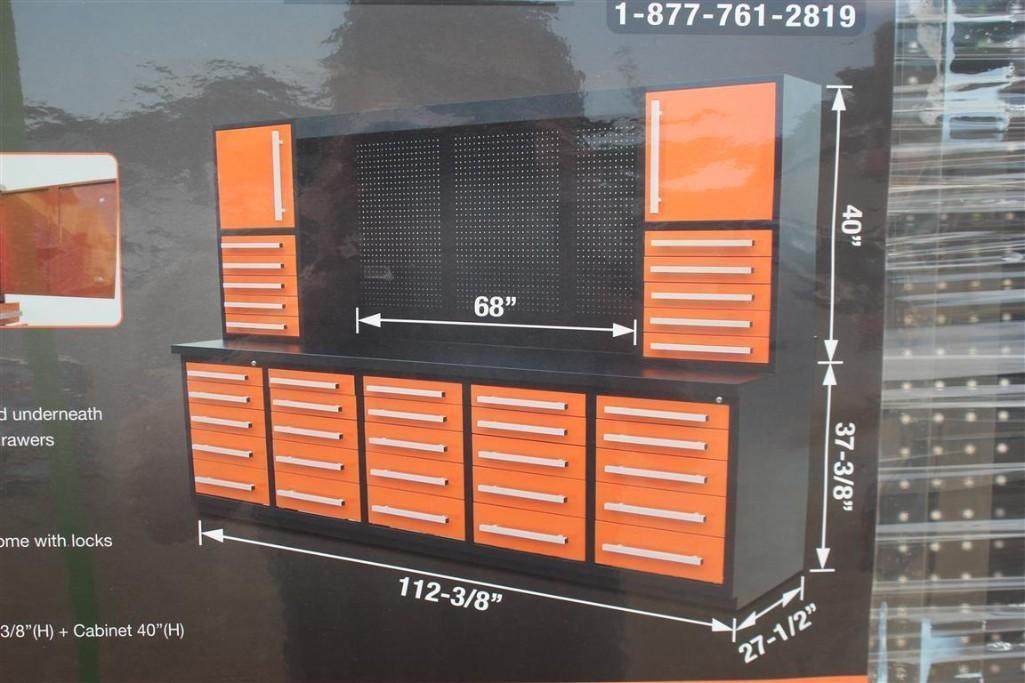 TMG 10FT WORK BENCH CABINET COMBO