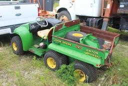 JOHN DEERE 6X4 GATOR PARTS/REPAIRS/NO TITLE