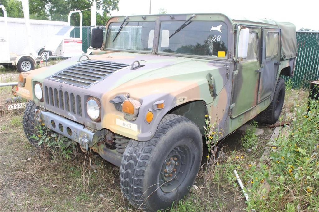 1988 M998 MILITARY HUMVEE PARTS/REPAIRS