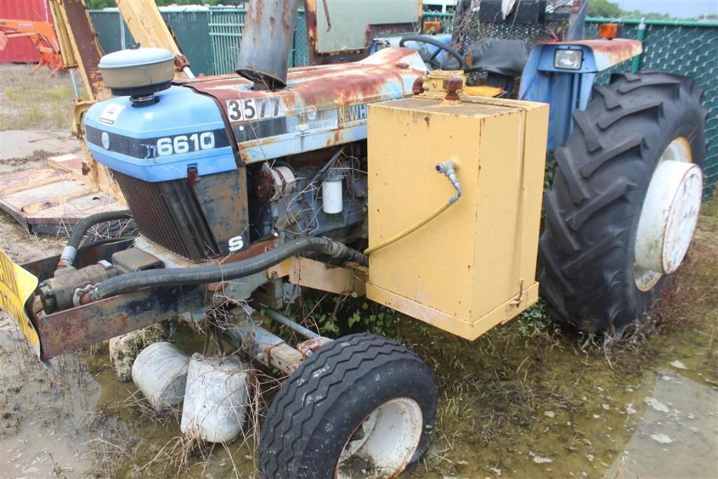 NEW HOLLAND 6610S W/ BOOM PARTS/REPAIRS