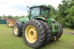 2007 JOHN DEERE 8430 4X4 and JOHN DEERE 1510C CARRY ALL SCRAPER