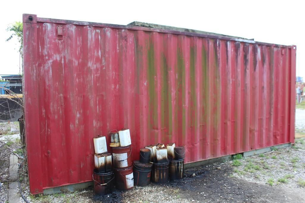 20FT CONTAINER W/ CONTENTS