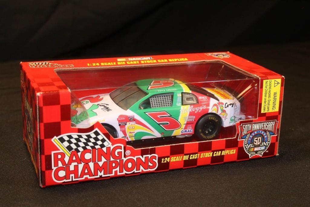 1998 Racing Champions 50th Anniversary #5, 1:24 Scale Die Cast Stock Car replica