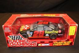 1996 Racing Champions #28, 1:24 Scale Die Cast Stock Car Replica