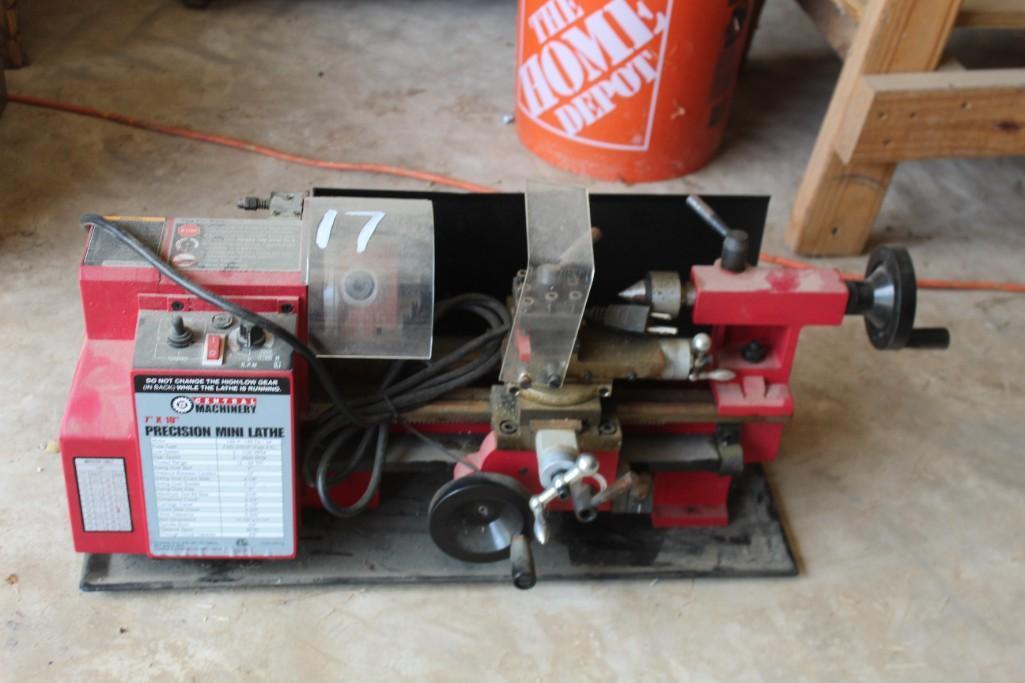 CENTRAL MACHINERY MINI LATHE