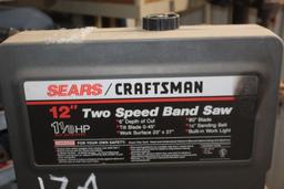 CRAFTSMAN 113.248320 2 SPEED BAND SAW