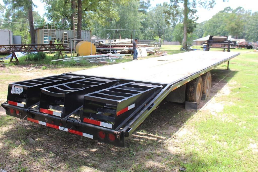 2006 EW 40FT GOOSENECK TRAILER W/ DOVETAIL