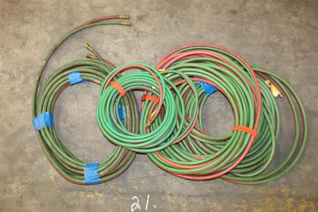 LOT OF ACETYLENE HOSE