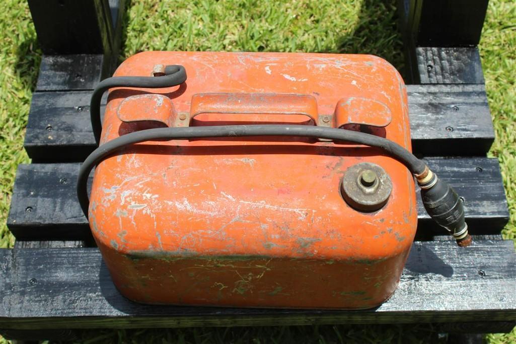 VINTAGE BOAT GAS TANK