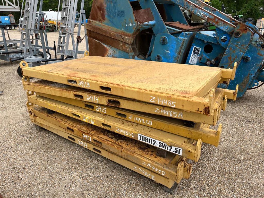 2.5TON STEEL LIFTING PLATFORMS