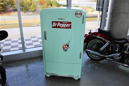 DR. PEPPER THEMED REFRIGERATOR