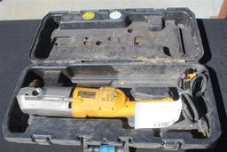 DEWALT DW124 ELECTRIC RIGHT ANGLE DRILL W/ CASE