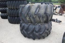 LOT OF 4 28L26 RT LOADER TIRES