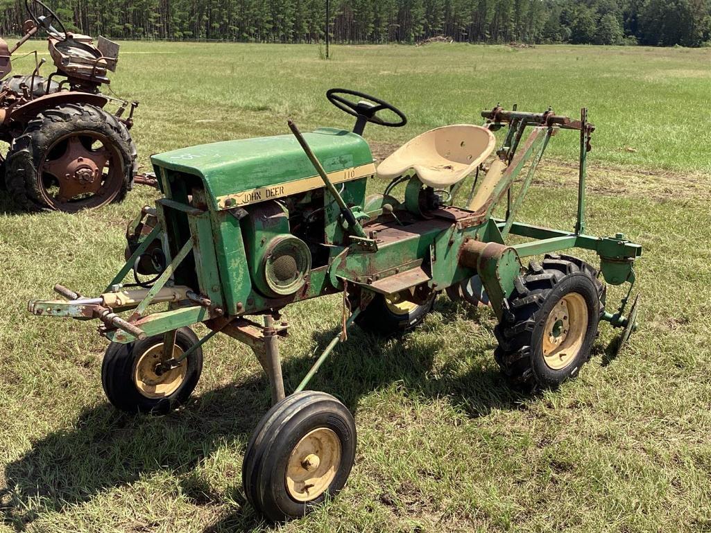 JOHN DEERE 110 GARDEN TRACTOR HIGH CROP