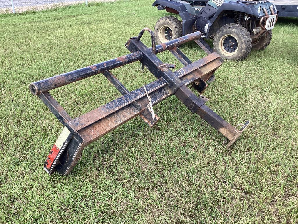 TAG TRAILER HITCH AND FRONT JACK SECTION