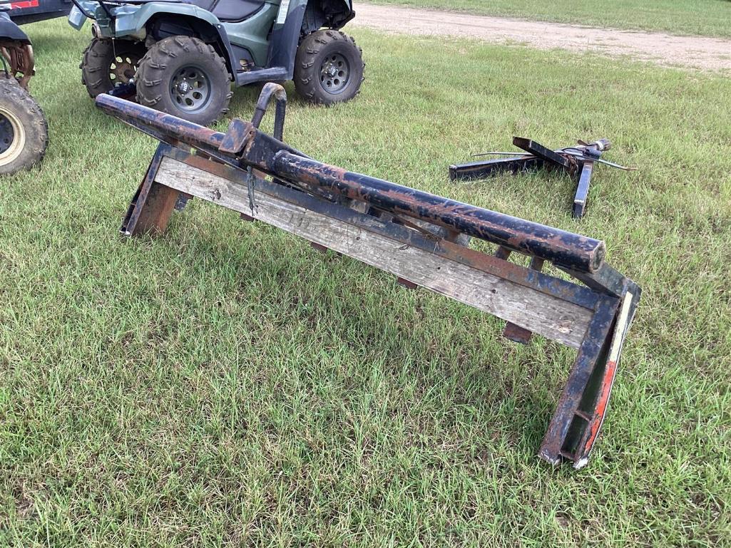 TAG TRAILER HITCH AND FRONT JACK SECTION