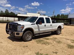 2014 FORD F350 SUPER DUTY 4X4 PICKUP TRUCK