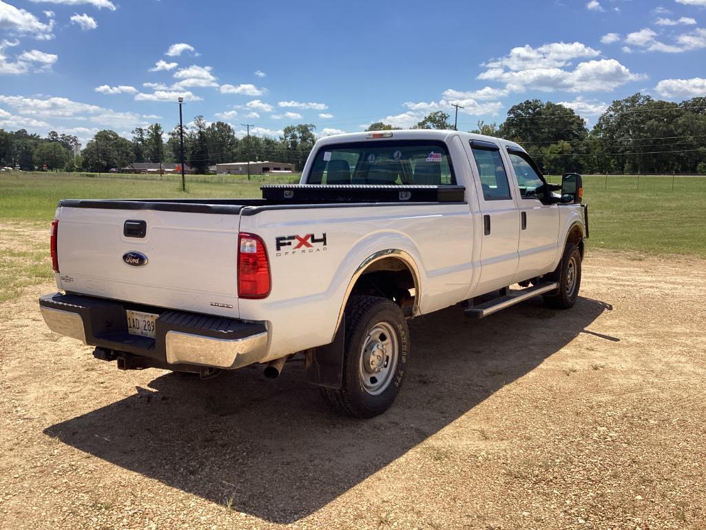 2014 FORD F350 SUPER DUTY 4X4 PICKUP TRUCK