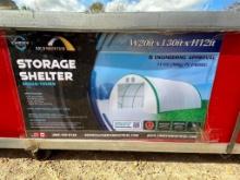 GOLD MOUNTAIN 20FT X 30FT X 12FT STORAGE SHELTER