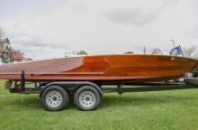 1985 21 FT CARTER CLASSIC MAHOGANY BOAT